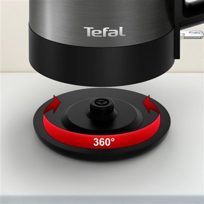 Tefal BI5208 Βραστήρας 1.7lt 2200W Γκρι ΕΩΣ 12 ΔΩΣΕΙΣ